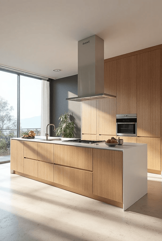 Кухня с островом